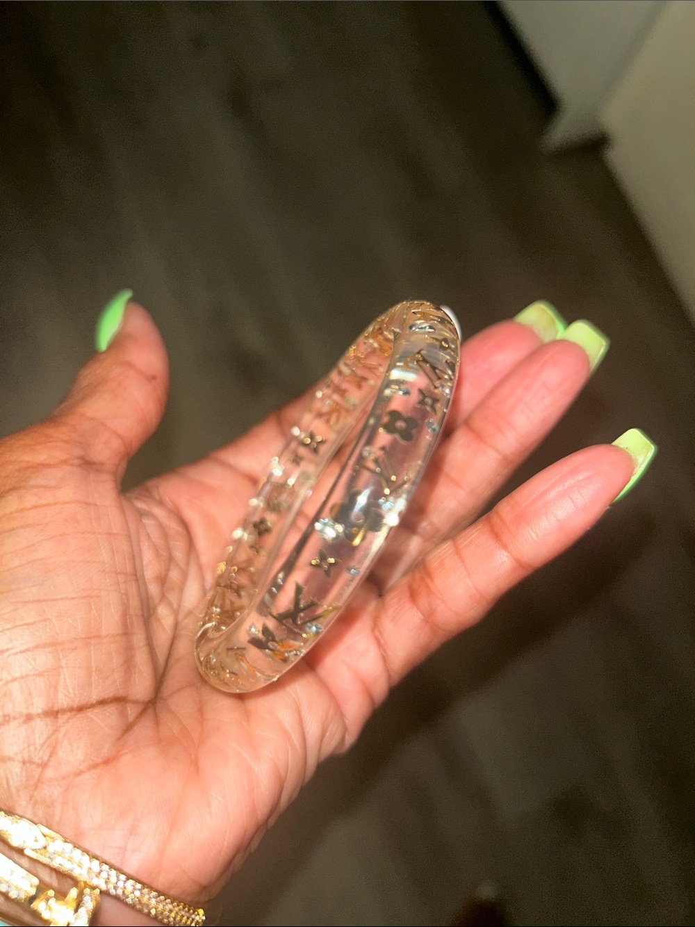 LV clear!!!!!…Inclusion bracelet👀🔥🥳🥳❌❌